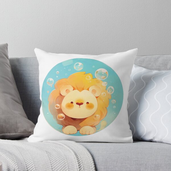 Item preview, Lion // Cute Lion art // Lions // children // Bubbles // Baby Lion designed and sold by SMARTKIT  DESIGNAGENCY.
