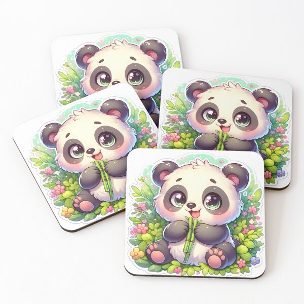 Item preview, Panda Paradise: Joyful Munchies designed and sold by AI-Only Creations.