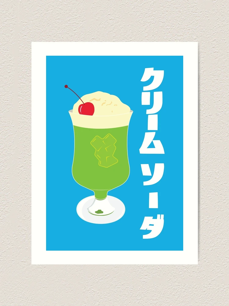 Cream Soda Retro Inspired Poster