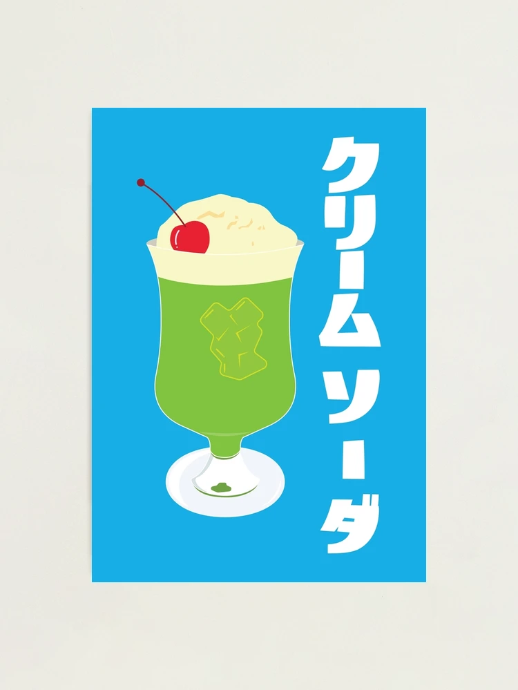 Cream soda ポスター クリームソーダ / ロカビリー〖A4サイズ写真ポスターフレーム付き2点