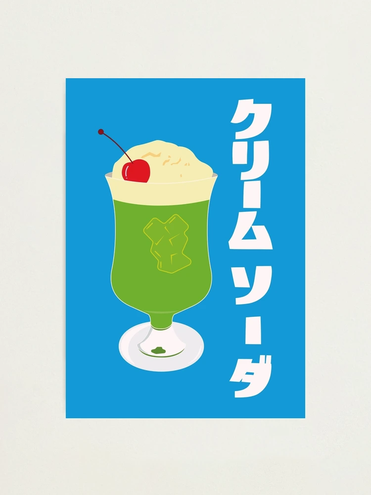 Cream Soda Retro Inspired Poster