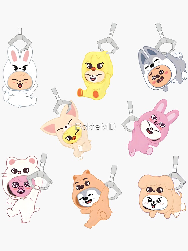 LEEBIT DISGUISED AS PUPPYM, SKZOO, STRAY KIDS LEE KNOW