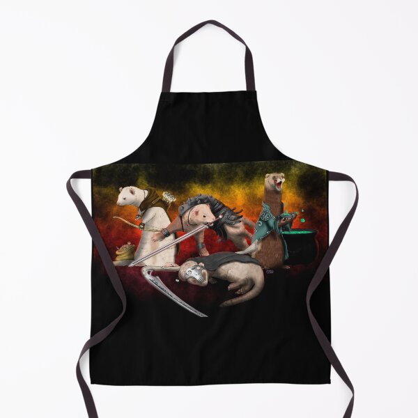 Item preview, Four Ferrets of the Apocalypse designed and sold by NoSleepTooDeep.