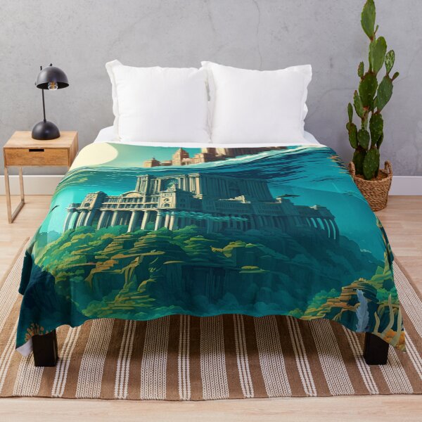 Item preview, Atlantis Lost Underwater City Of Utopian Myth designed and sold by Glimmersmith.