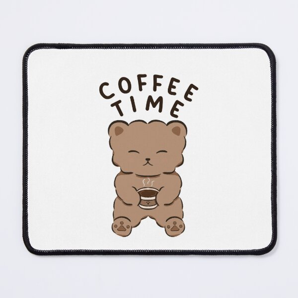 Item preview, Coffee Time Cute Bear designed and sold by alopricity.