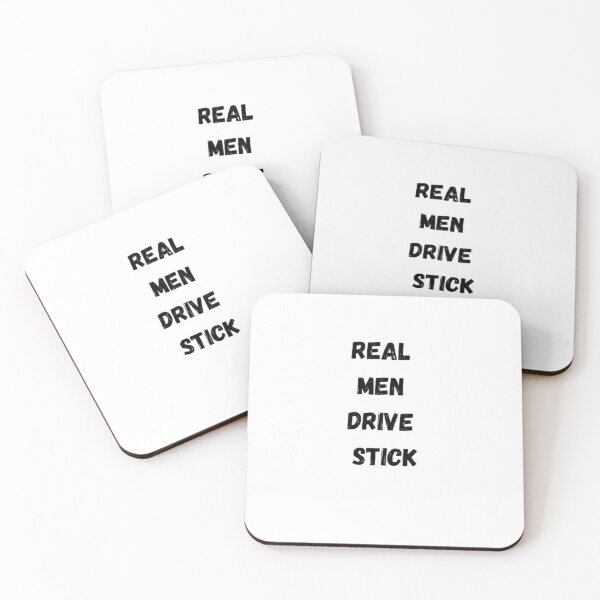 Item preview, Real Men Drive Stick designed and sold by Big-E-Designs1.