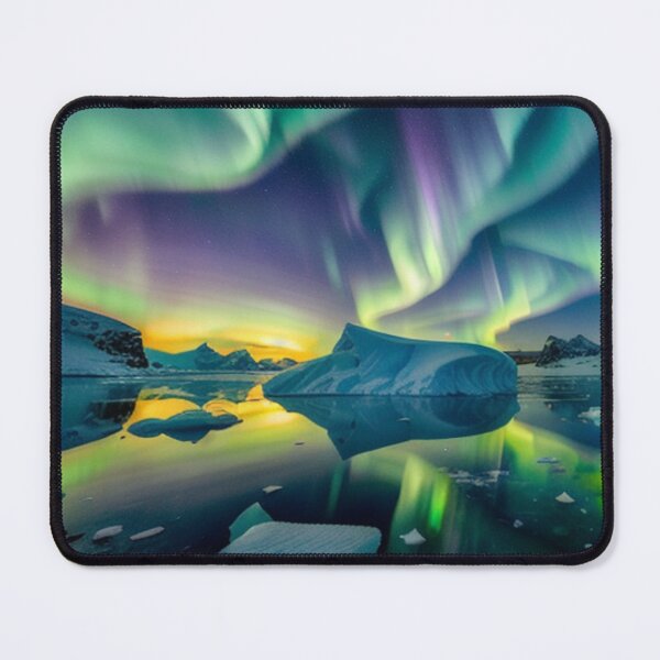 Item preview, Antarctica's Breathtaking Aurora Australis: Spectacular Polar Lights designed and sold by EnchantedVista.