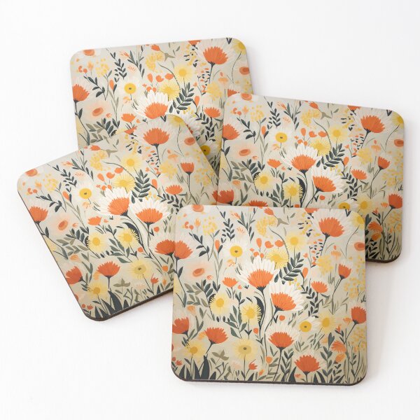 Item preview, Whimsy Sunlit Floral Garden designed and sold by meggydesigns.