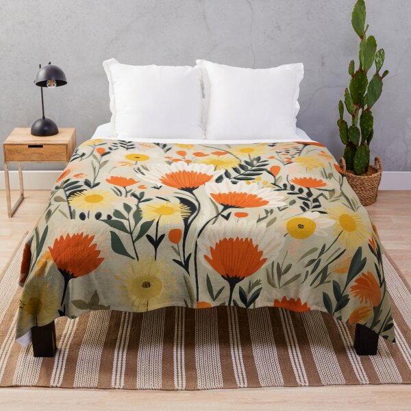 Item preview, Whimsy Sunlit Floral Garden designed and sold by meggydesigns.