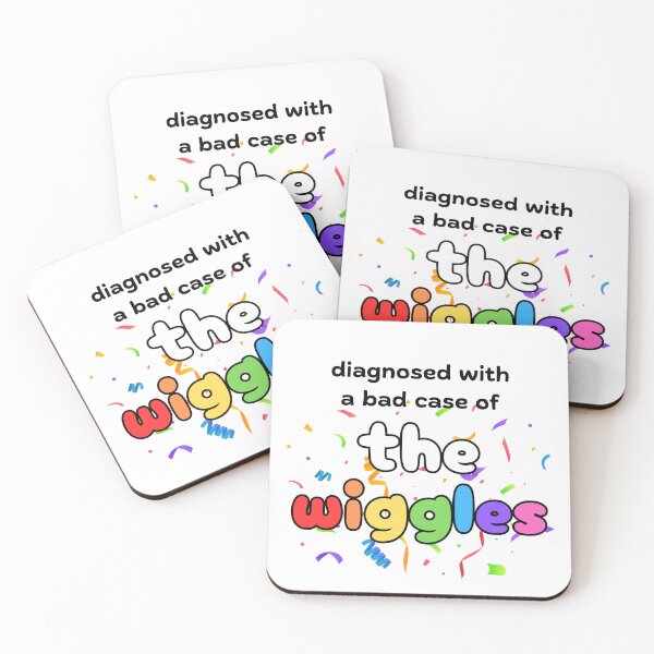 Item preview, a bad case of the wiggles - rainbow streamers designed and sold by tinks-ts.