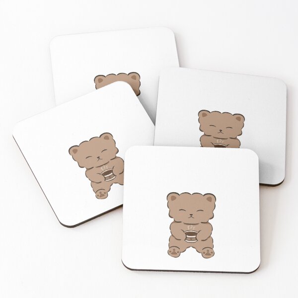 Item preview, Coffee Time Cute Bear (without text) designed and sold by alopricity.