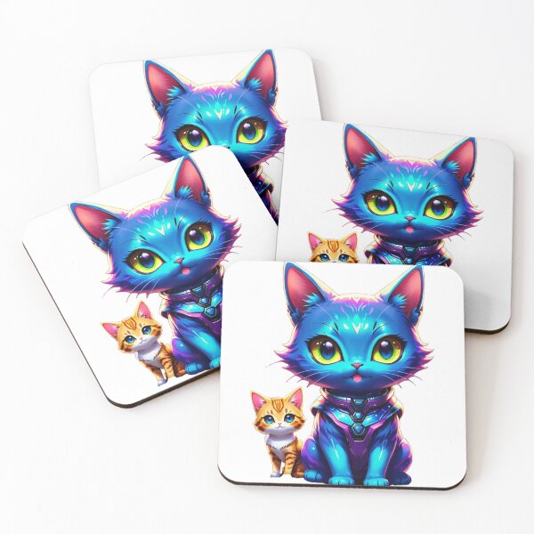 Item preview, Galaxy space cats designed and sold by KikiArtDesignz.