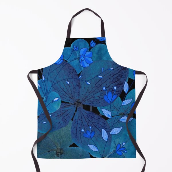 Item preview, Mysterious garden turquoise flowers designed and sold by MargoMalej.