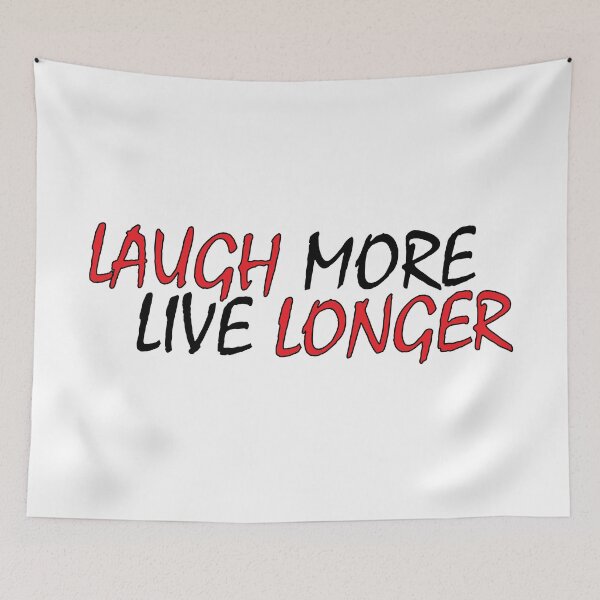 Item preview, Laugh More, Live Longer designed and sold by Positive Mindzet!.