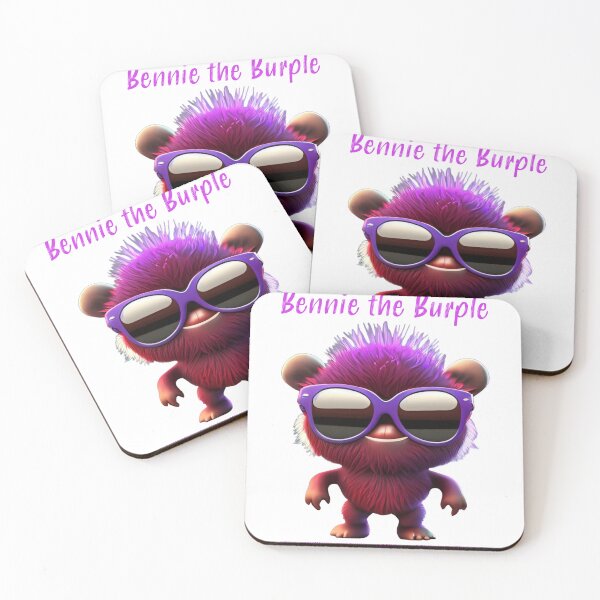 Item preview, Bennie the Burple designed and sold by Migraine Australia.