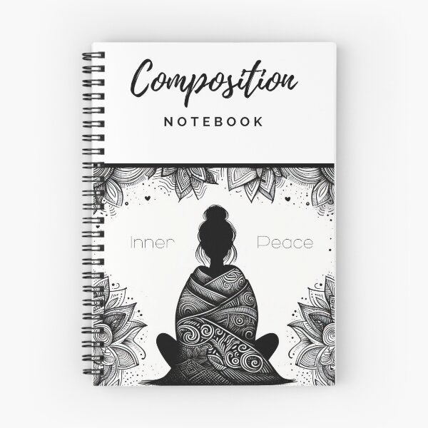 Item preview, Composition Notebook: Inner Peace designed and sold by BetaBlendDesign.