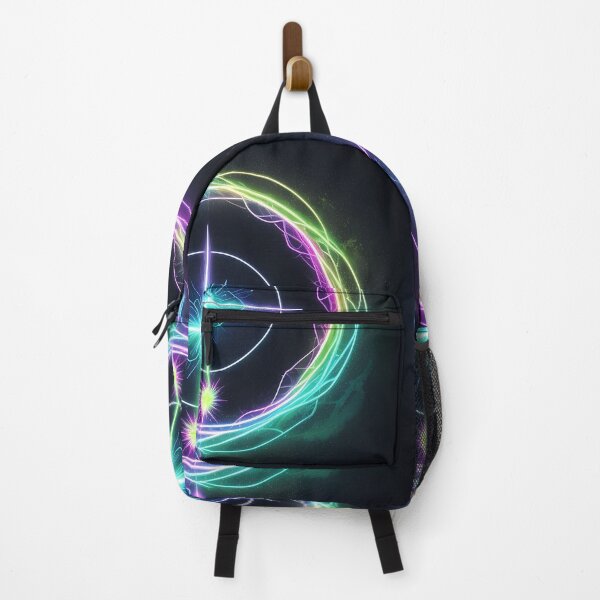 Item preview, electric waves in multicolored universe designed and sold by Carlos Gudino.