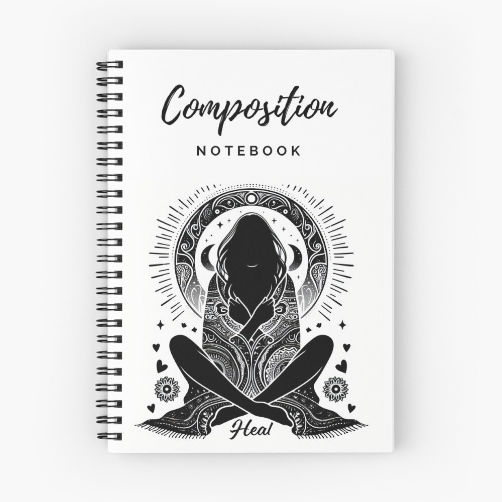 Item preview, Spiral Notebook designed and sold by BetaBlendDesign.
