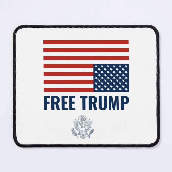 Item preview, Free Trump Upside Down American Flag Pro-Trump Political Protest designed and sold by TQDitty.