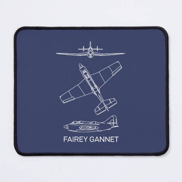 Item preview, Fairey Gannet British 1950s Plane Blueprints Diagram designed and sold by MilitaryMart.