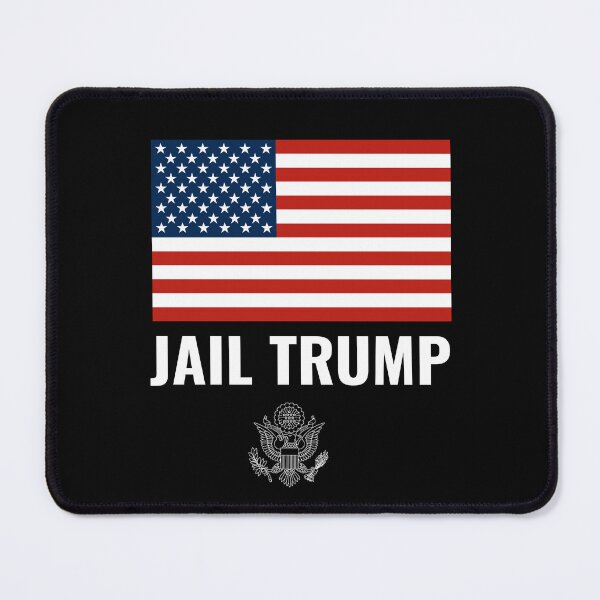 Item preview, Jail Trump Upside Down American Flag Anti-Trump Political Protest inverted designed and sold by TQDitty.