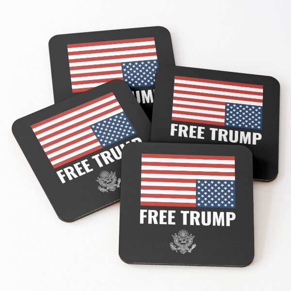 Item preview, Free Trump Upside Down American Flag Pro-Trump Political Protest inverted designed and sold by TQDitty.