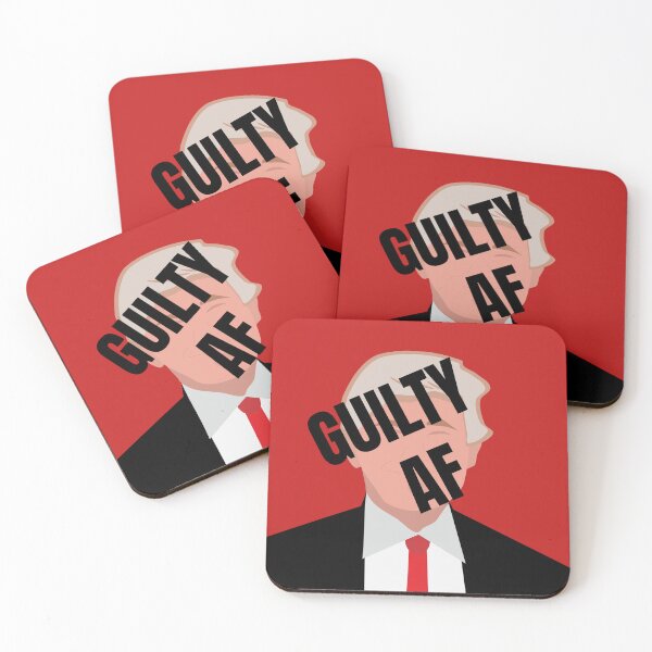 Item preview,  Guilty AF Red Tie Black designed and sold by KATKattalestv.