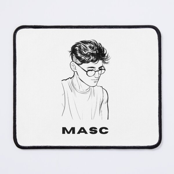 Item preview, Masc Illustration designed and sold by ExistenceInk.