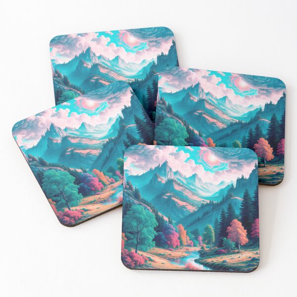 Item preview, Perfect Landscape | Colorful Nature | Expressive Mountains  designed and sold by OrganicLights.