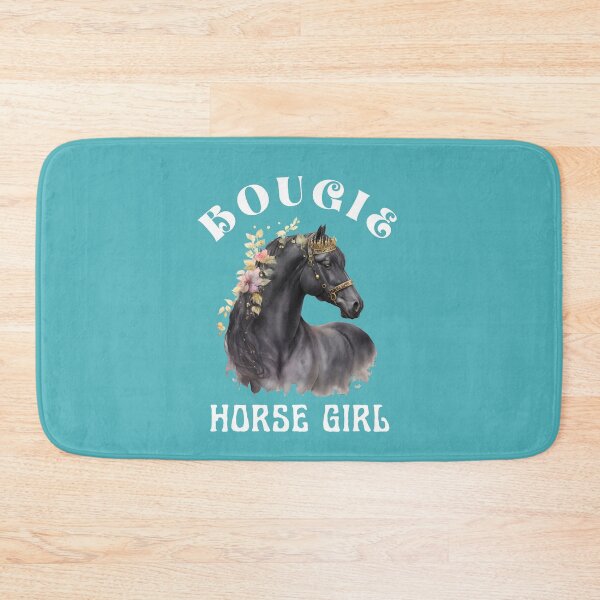 Item preview, Beautiful Horse With Flowers Bougie Horse Girl designed and sold by StudioTina.
