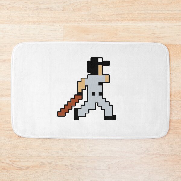 Item preview, Chicago Retro Pixel Baseball Player designed and sold by Bo-Bros-Tees.