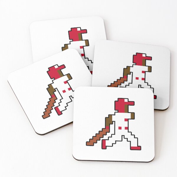 Item preview, Cincinnati Retro Pixel Baseball Player designed and sold by Bo-Bros-Tees.