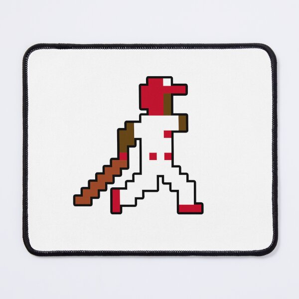 Item preview, Cincinnati Retro Pixel Baseball Player designed and sold by Bo-Bros-Tees.