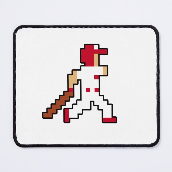 Item preview, Cincinnati Retro Pixel Baseball Player designed and sold by Bo-Bros-Tees.