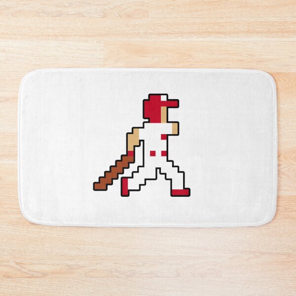 Item preview, Cincinnati Retro Pixel Baseball Player designed and sold by Bo-Bros-Tees.