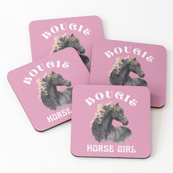 Item preview, Beautiful Horse With Flowers Bougie Horse Girl designed and sold by StudioTina.