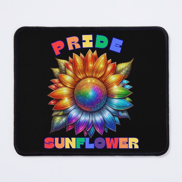 Item preview, Pride Sunflower: Embrace Every Color Of The Rainbow designed and sold by elynne9.