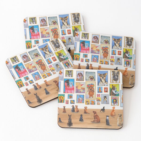 Item preview, The Woofsonian National Gallery of Canine Portraiture designed and sold by Heather Coggins.