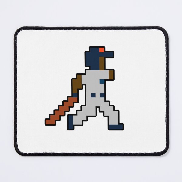 Item preview, Detroit Retro Pixel Baseball Player designed and sold by Bo-Bros-Tees.