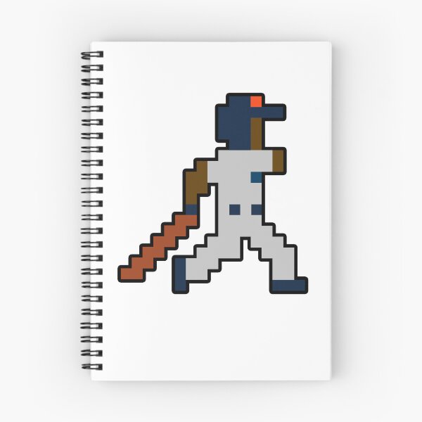 Item preview, Detroit Retro Pixel Baseball Player designed and sold by Bo-Bros-Tees.