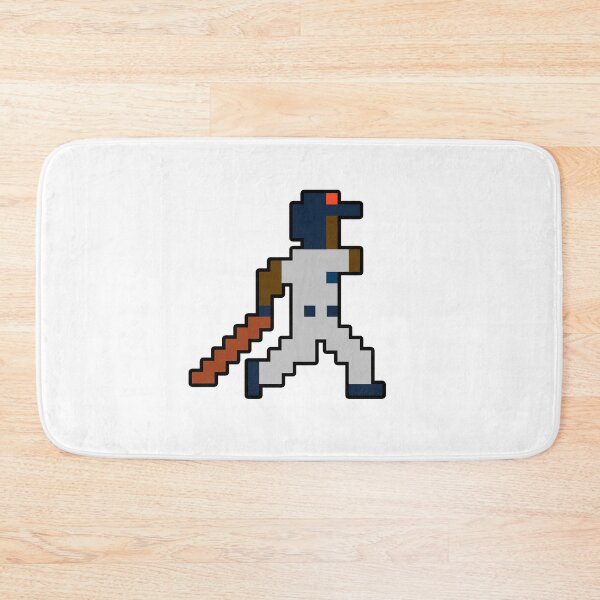 Item preview, Detroit Retro Pixel Baseball Player designed and sold by Bo-Bros-Tees.