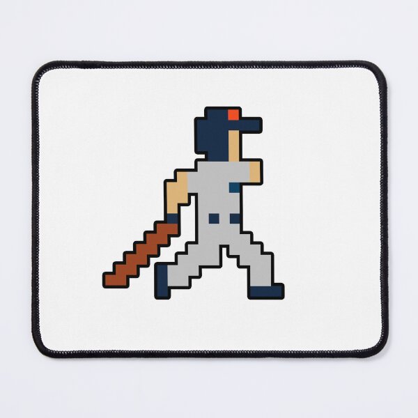 Item preview, Detroit Retro Pixel Baseball Player designed and sold by Bo-Bros-Tees.