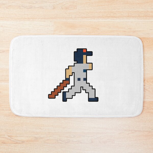 Item preview, Detroit Retro Pixel Baseball Player designed and sold by Bo-Bros-Tees.