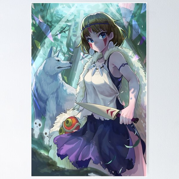 Item preview, Princess Mononoke - Cover Image designed and sold by KevinArtistQ1.
