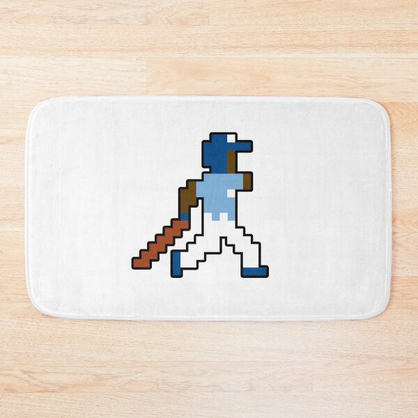 Item preview, Kansas City Retro Pixel Baseball Player designed and sold by Bo-Bros-Tees.