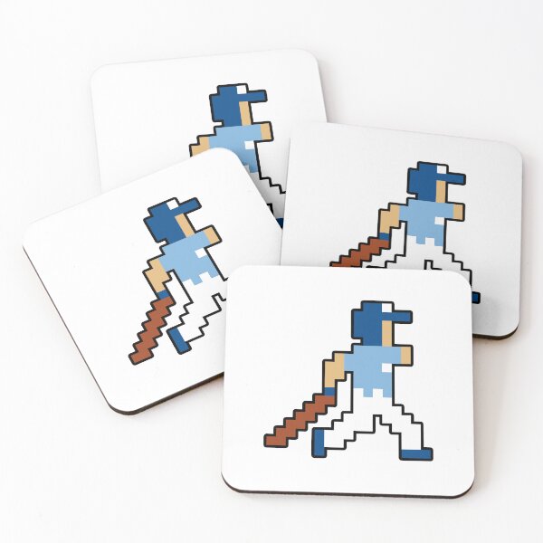 Item preview, Kansas City Retro Pixel Baseball Player designed and sold by Bo-Bros-Tees.