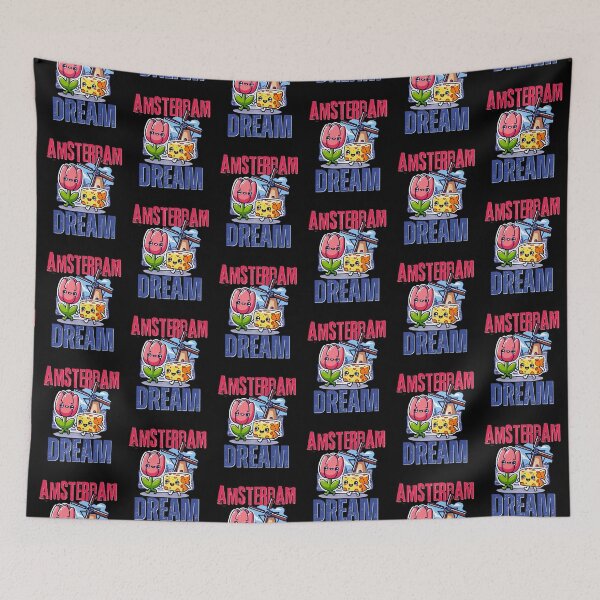 Item preview, Tulip and cheese in city with windmill, Amsterdam designed and sold by antcpjr682.