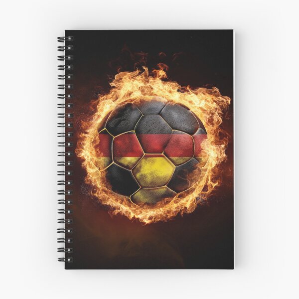 Item preview, Burning football Germany III designed and sold by Wiesława Smolińska.