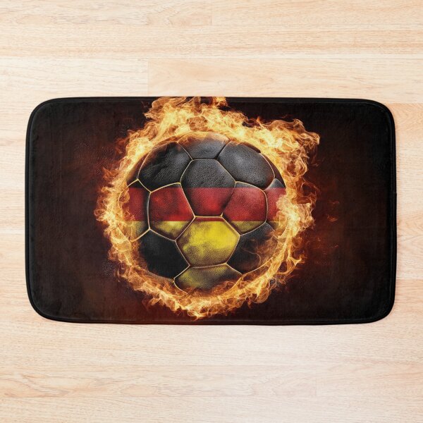 Item preview, Burning football Germany III designed and sold by Wiesława Smolińska.