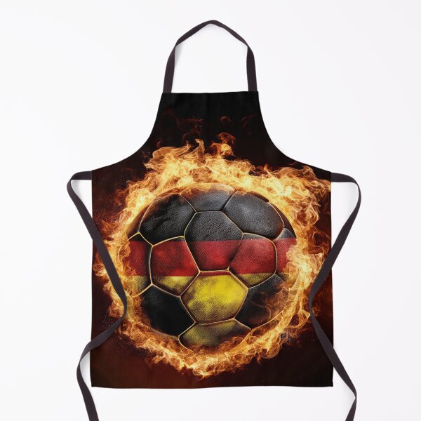 Item preview, Burning football Germany III designed and sold by Wiesława Smolińska.
